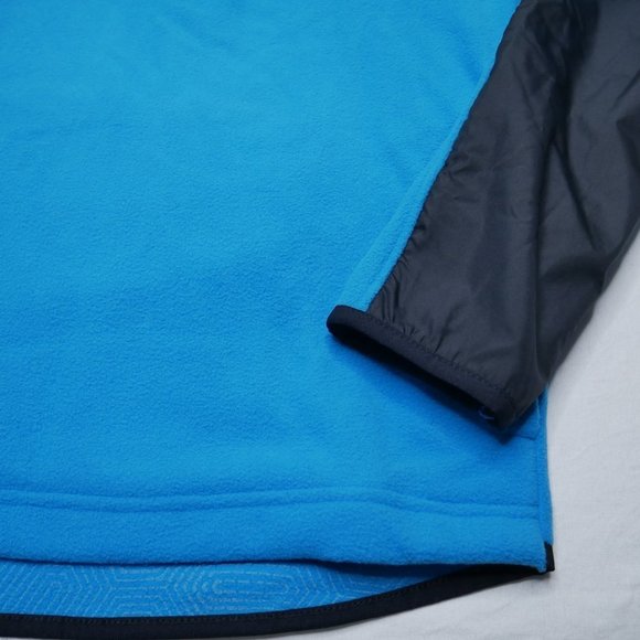 Under Armour Coldgear Infrared Fleece I/2 Zip Pullover Jacket Men's Size S Blue - Picture 7 of 14